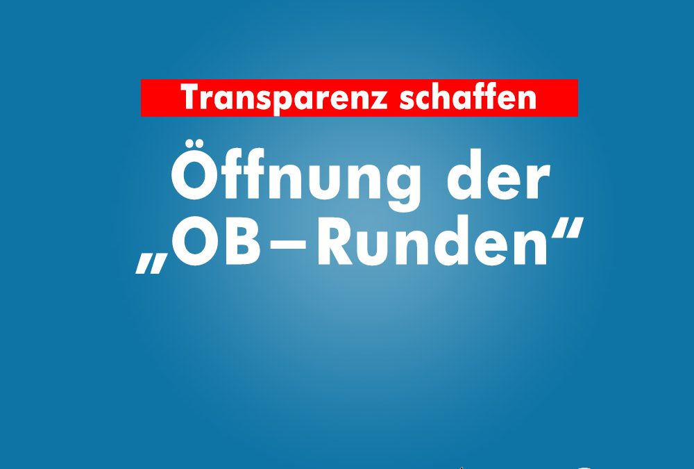 Zugang zu wichtigen Informationen auch für jene Fraktionen ohne Beigeordneten