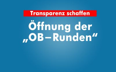 Zugang zu wichtigen Informationen auch für jene Fraktionen ohne Beigeordneten