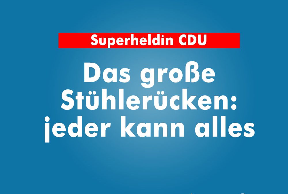 Superheldin CDU – ein Kommentar