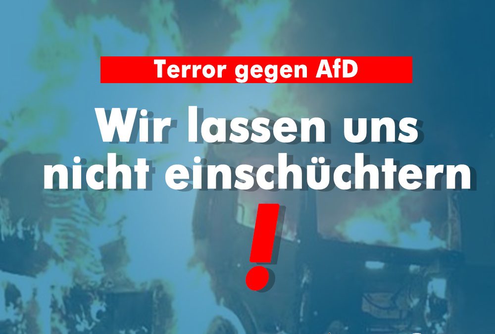 Brandanschlag auf AfD