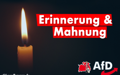 Gedenken an die Opfer  des Nationalsozialismus
