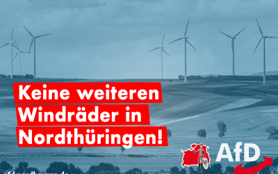 Keine neuen Windräder in Nordthüringen!