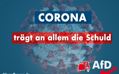 Corona trägt an allem die Schuld – Kommentar (Teil 1)
