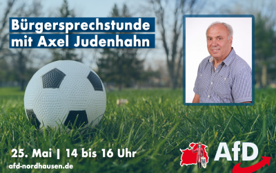 Bürgersprechstunde mit Axel Judenhahn