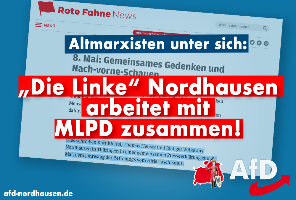 „Die Linke“ Nordhausen arbeitet mit MLPD zusammen!
