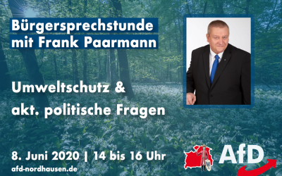 Bürgersprechstunde mit Frank Paarmann