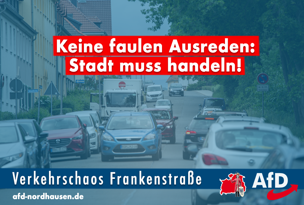Frankenstraße: Probleme lösen und keine Ausreden suchen!