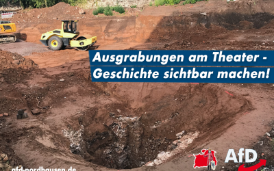 Ausgrabungen am Theater – Geschichte sichtbar machen!