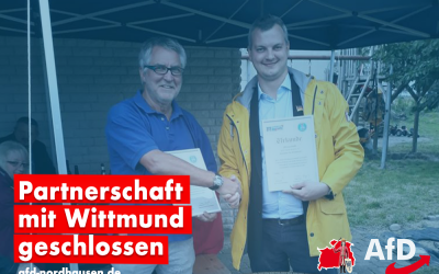 Auf gute Partnerschaft