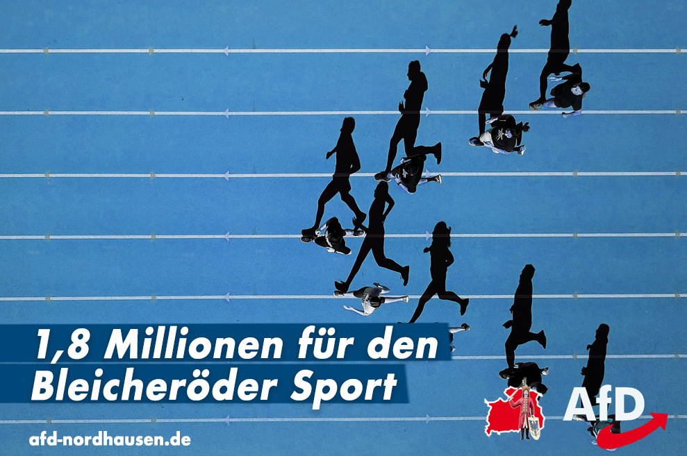 Sportstätte: 1,8 Millionen Euro für Bleicherode!