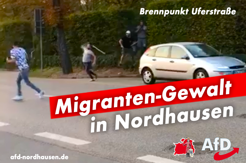 Migranten-Gewalt in Nordhausen