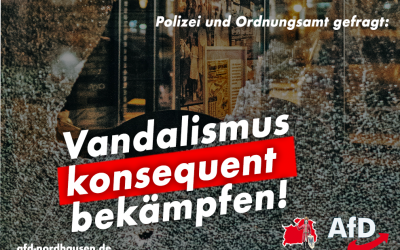 Wieder Vandalismus: Deckmantel für fehlendes Verantwortungsbewusstsein