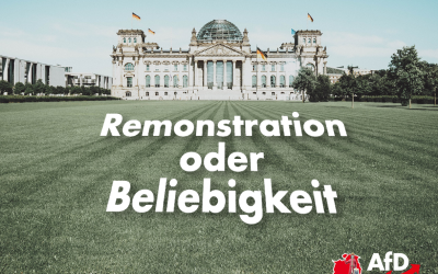 Remonstration oder Beliebigkeit