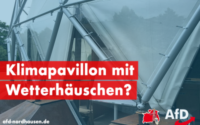 Klimapavillon mit Wetterhäuschen?