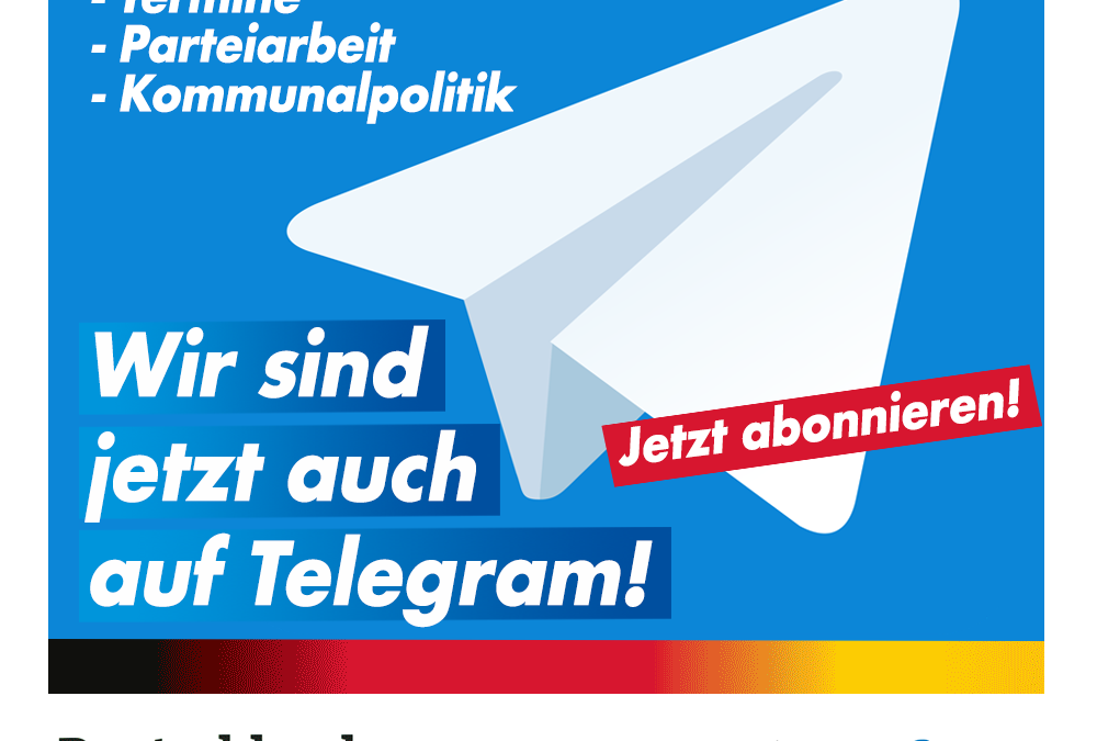 Infokanal auf Telegram