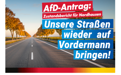 Zustandsbericht für Nordhäuser Straßen