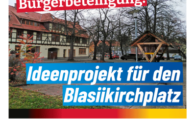 Den Blasiikirchplatz zum Nordhäuser Bürgerplatz machen