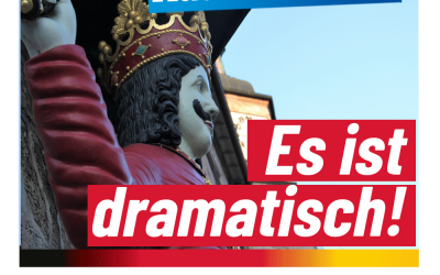 Haushalt 2022: Es ist dramatisch!