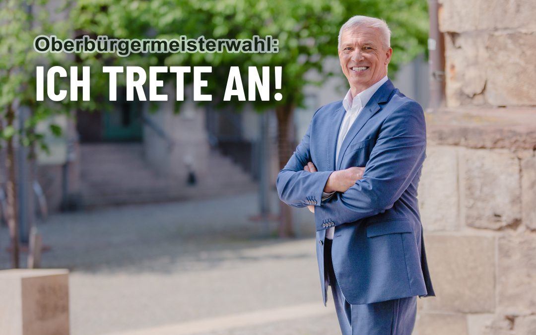 Jörg Prophet ist OB-Kandidat für Nordhausen