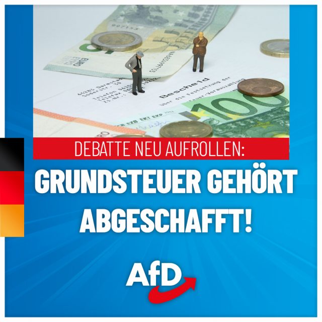 Grundsteuer abschaffen statt Scheinreform betreiben