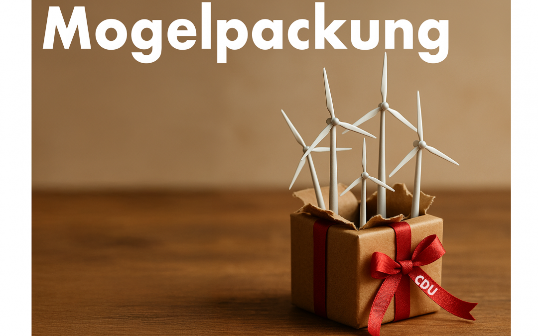 CDU-Mogelpackung: Windenergie