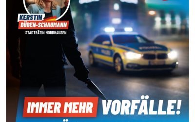 Herr Oberbürgermeister, sorgen Sie für Sicherheit und Ordnung in ihrer Stadt!