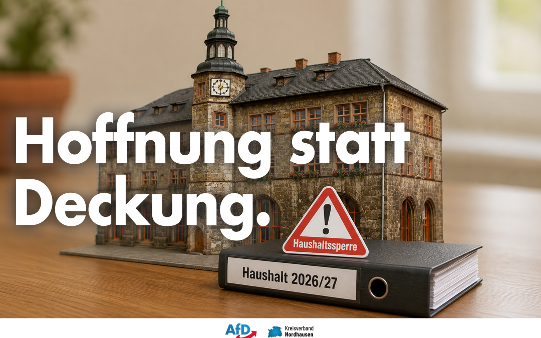 Haushalt 2026/27: Die Haushaltssperre ist diesmal von Anfang an eingebaut